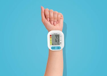 Тонометр House of Marley HoMedics Bluetooth з великим дисплеєм, 60 пам'яті та функцією попередження, вимірювання артеріального тиску та пульсу