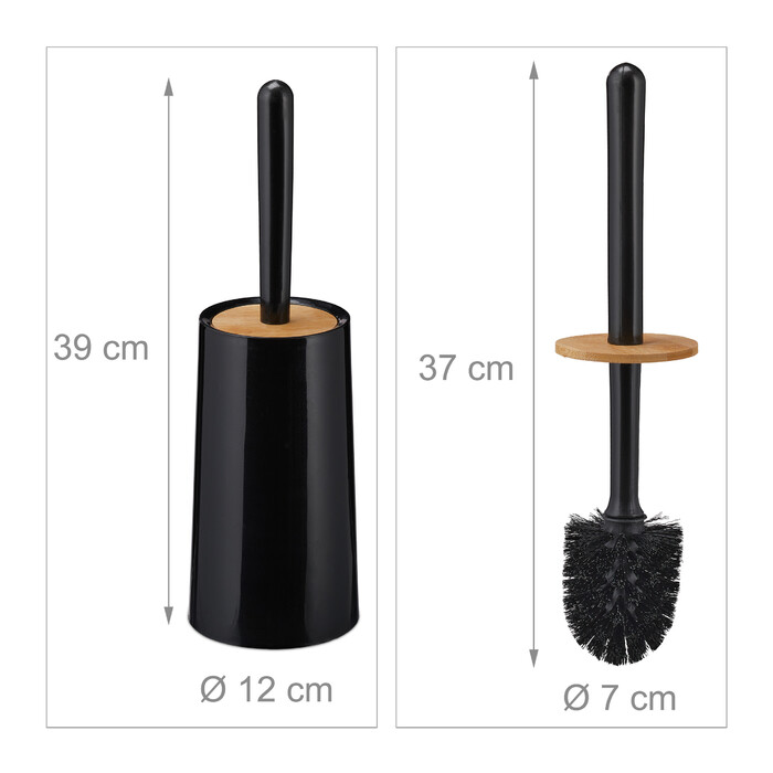 Relaxdays Toilet Brush with Holder