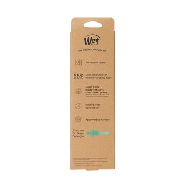 Щітка для волосся Wet Brush Go Green з олією кокосу - унісекс, 1 шт.