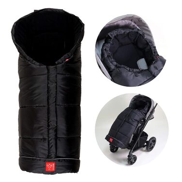 Дитячий зимовий конверт Kaiser Naturfelle Iglu Thermo Fleece чорний