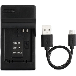 Зарядний пристрій Norifon SLB-10A USB для камер Samsung (P800, PL50-PL70, SL420-SL820, WB150-WB710)