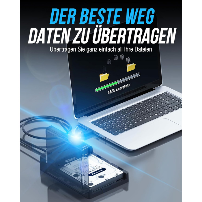 Док-станція Sabrent для HDD та SSD 2.5