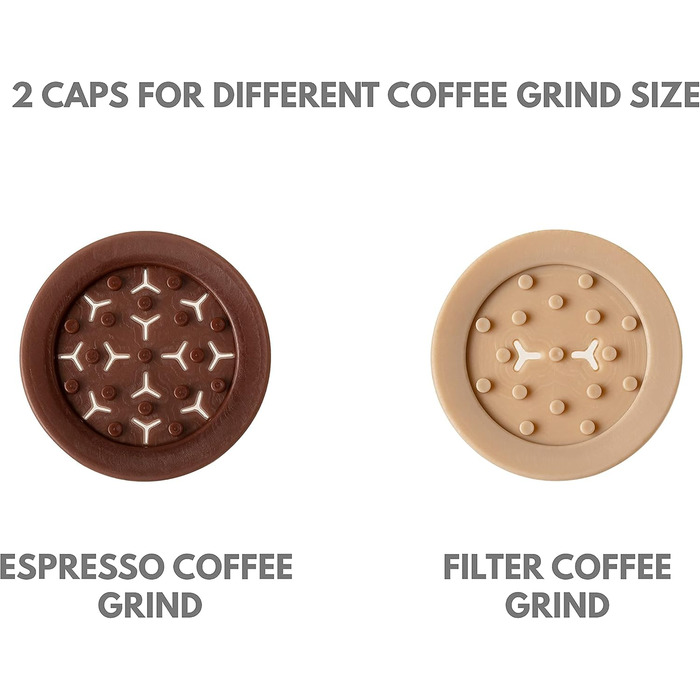 Madama — багаторазова капсула для кави Nespresso, нержавіюча сталь і харчовий силікон, набір 2 шт., вироблено в Італії