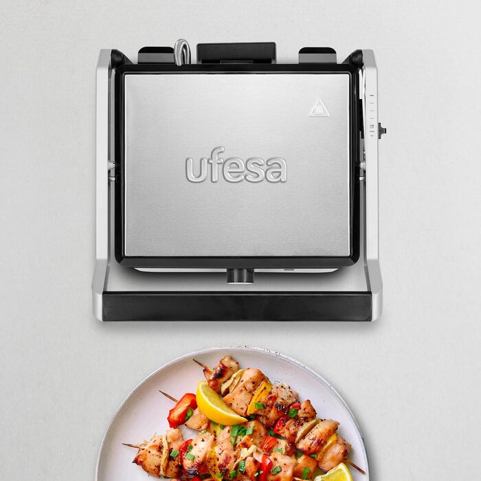 Ufesa Everest Electric Hot Plate with Touch Screen - 5 Pre-set Programs, Timer & Adjustable Temperature