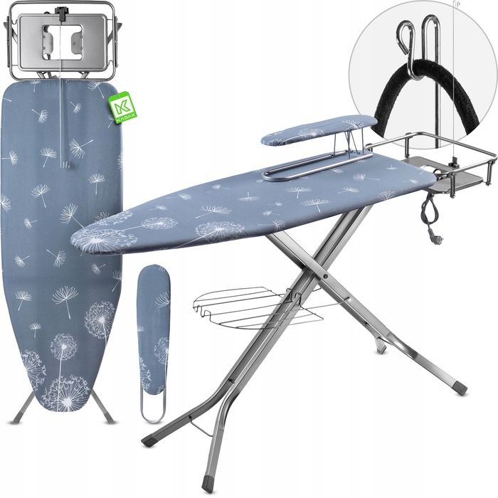 Прасувальна дошка стандартна з рукавом Kadax, 130 см x 48 см