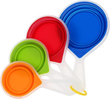 MEASURING_CUP Camping Kitchen Accessories, Measuring Cup and Spoon Set