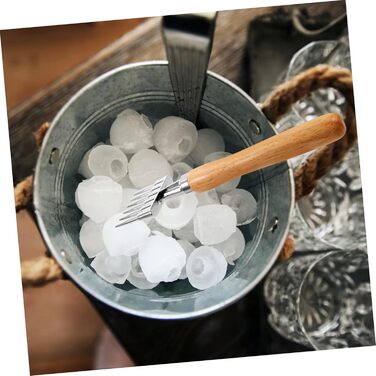 Ciieeo 5st Ice Crusher Ice Pick Set For Home Devices For Ice Breaking Ice Breaker Device Ice Pick Household Bartender Choice Professional Ice Pick Metal Breaker Khaki Aluminum Alloy