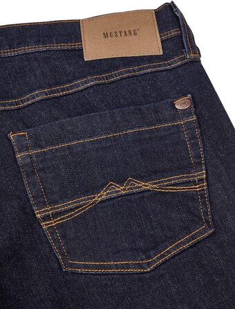 Джинси чоловічі MUSTANG Washington Stretch прямого крою, блакитний денім (30-44 розміри)