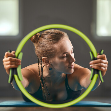 Relaxdays Pilates Ring Green