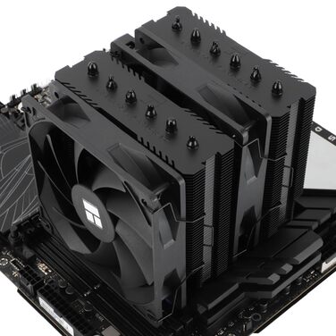 Кулер для процесора Thermalright Peerless Assassin 120 SE White ARGB, двовежевий повітряний охолоджувач для AMD AM5 та Intel LGA1700/1851, 6 теплових трубок, білий