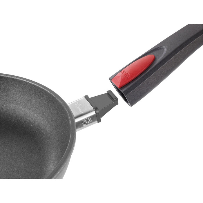 Woll Nowo Titanium Square Pan, with detachable handle - not induction compatible, non-stick coating (diameter: 24)
