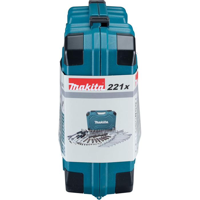 Набір інструментів Makita E-10883, 221 предмет, універсальний