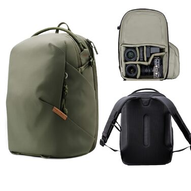 Рюкзак для камери PGYTECH OneGo Lite 22L, водонепроникний, для фотографів, сумісний з Sony/Canon/Nikon, 16