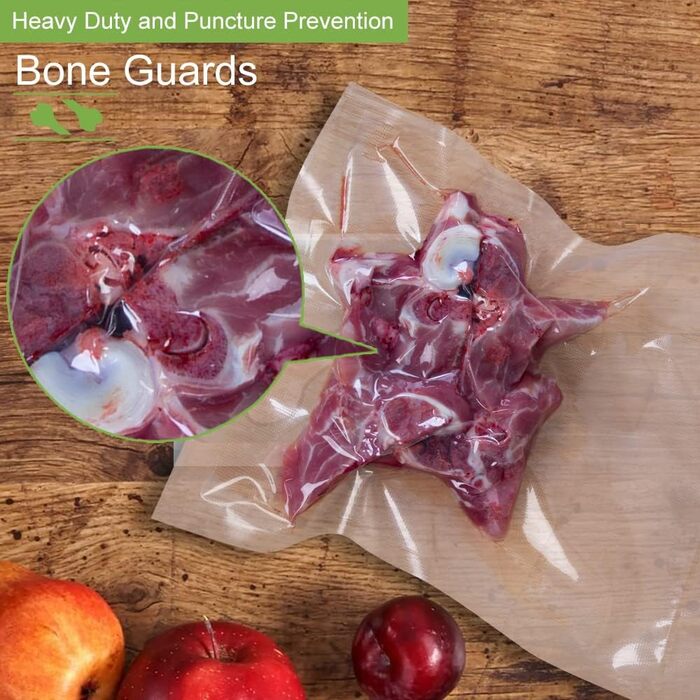 VacFreKep 200 Bag 28x40cm Vacuum Bags, Vacuum Sealer Bags for Food, BPA-Free Sous Vide Vacuum Bags, Bags for Vacuum Sealers and Foil Sealing Devices Suitable