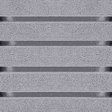 Набір рушників Utopia Towels 8 шт. з петлею для підвішування, 97% бавовна, швидковисихаючі: 2 великі, 2 середні, 4 маленькі (Кюл-Сірий)
