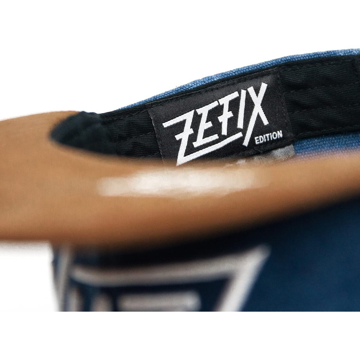 Кепка Snapback Bayerisches Zefix з фетру, темно-синій, універсальний розмір