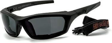 HELLY® No.1 Bikereyes – Мотокросові окуляри, багатофункціональні, захисні, протизапотівальні, вітрозахисні, HLT® пластик, стандарт DIN EN 166, дужки та ремінець, i-stealth