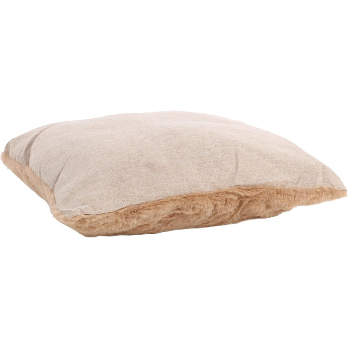 Автокрісло для собак Flamingo Megan - бежеве, 56x50x30 см, комфорт та безпека для собак малих та середніх порід (Чихуахуа, Мальтезе, Джек Рассел Тер'єр, Французький бульдог)