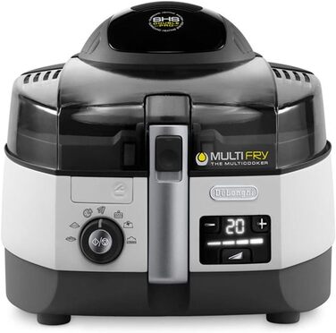 DeLonghi FH1394/2 MultiFry Air Fryer Extra Chef, 1400 W, white, 7 programs