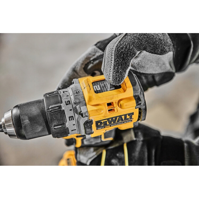 Акумуляторний дриль-шурупокрут DeWALT DCD800N 18V XR (без АКБ та зарядного пристрою), 90 Нм