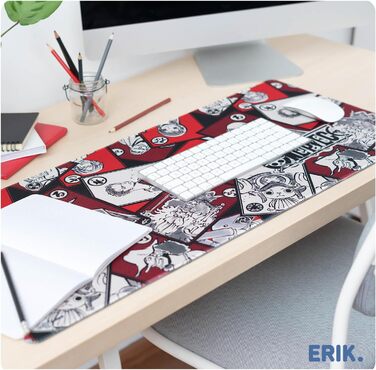 Килимок для миші геймерський XXL Grupo Erik One Piece - аніме, манга, водовідштовхувальний, антиковзкий, великий для столу