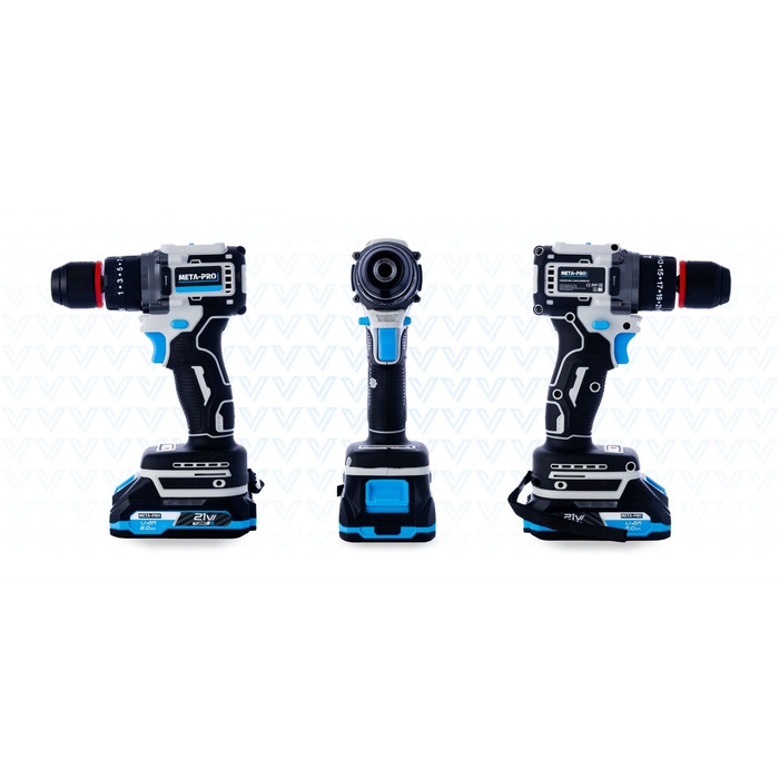 Акумуляторний шурупокрут META-PRO 21 В Z1073