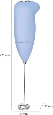 Електричний пінозмішувач Clatronic® MS 3089 м'ятно-зеленого кольору (блакитний)