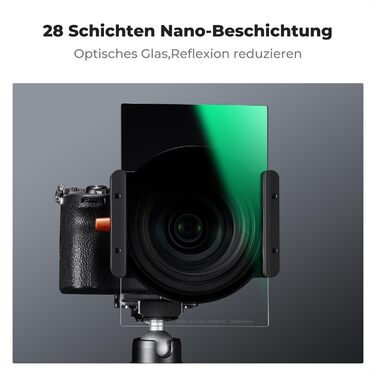 Набір фільтрів K&F CONCEPT Nano-X Square: Soft GND8, Verlaufsfilter з кріпленням