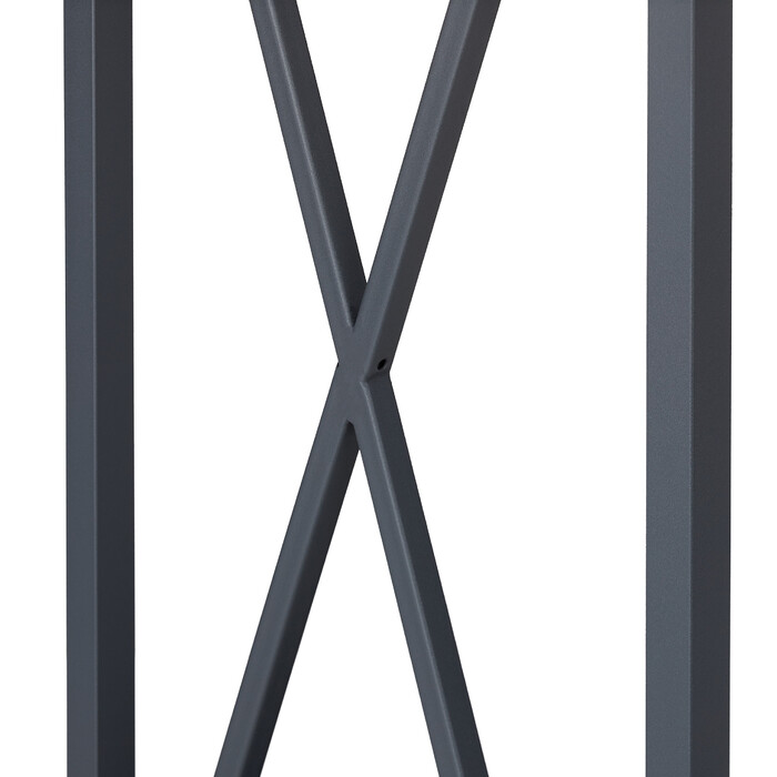 Relaxdays Grey Firewood Rack made of Steel