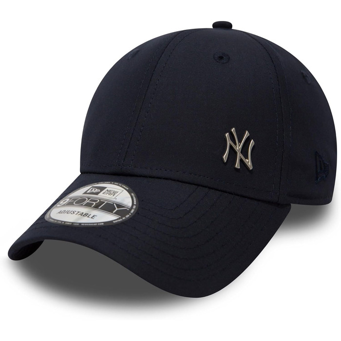 Кепка New Era MLB Flawless Logo Basic Нью-Йорк Янкиз - Синя, універсальний розмір