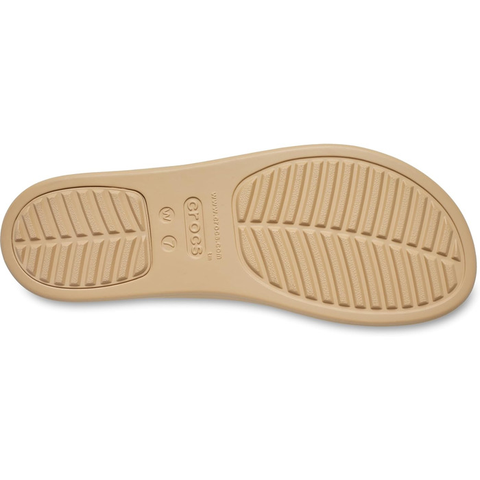Crocs Brooklyn Wedge сандалі жіночі бежеві (34 EU) - комфортні босоніжки на платформі