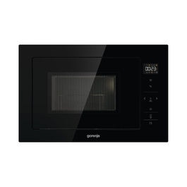 Мікрохвильова піч Gorenje BM251SG2BG, чорне скло, 900 Вт, 25 л, гриль 1000 Вт