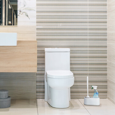 Relaxdays Toilet Brush with Wall Holder