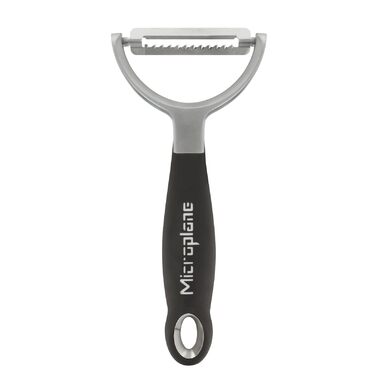Овочечистка Microplane Profi Y пряма, нержавіюча сталь, для фруктів та овочів (Julienne)