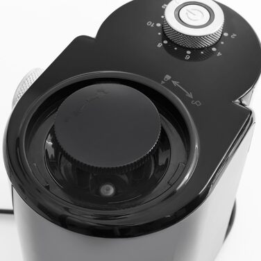 Електрична кавомолка CASO Barista Crema з жорнами, 150 Вт, регулювання помелу, переможець тесту Haus & Garten Test