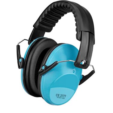 Навушники для захисту вух дитини, SNR 26dB, блакитні. Захист від шуму для сну, навчання, 3-16 років