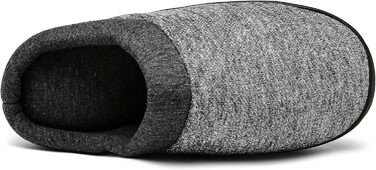 Теплі домашні капці Mishansha зимові чоловічі та жіночі з піною Memory Foam, сірі, розмір 43 EU