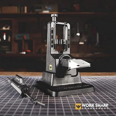 WORK SHARP Precision Adjust професійна система заточування ножів з фіксованим кутом 15-30°, ручний алмазний точильний набір із 3 каменями