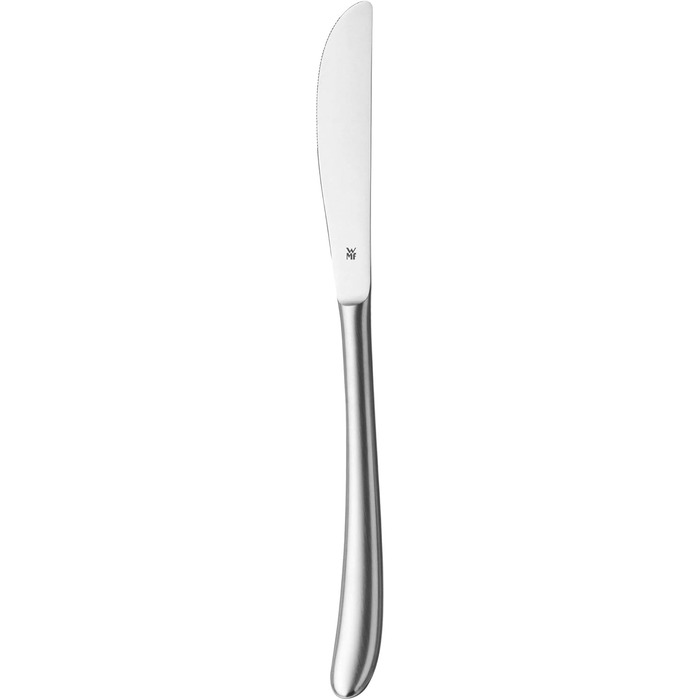 WMF Silk Stainless Steel Cutlery Set, 6 Place Settings, 30-Piece Dinner Set, Monobloc Knives, Cromargan Stainless Steel Satin Finish, Dishwasher Safe