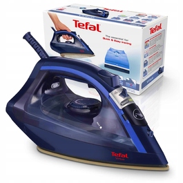 Парова праска Tefal Virtuo 1739 2000 Вт, синя, з функцією вертикального прасування