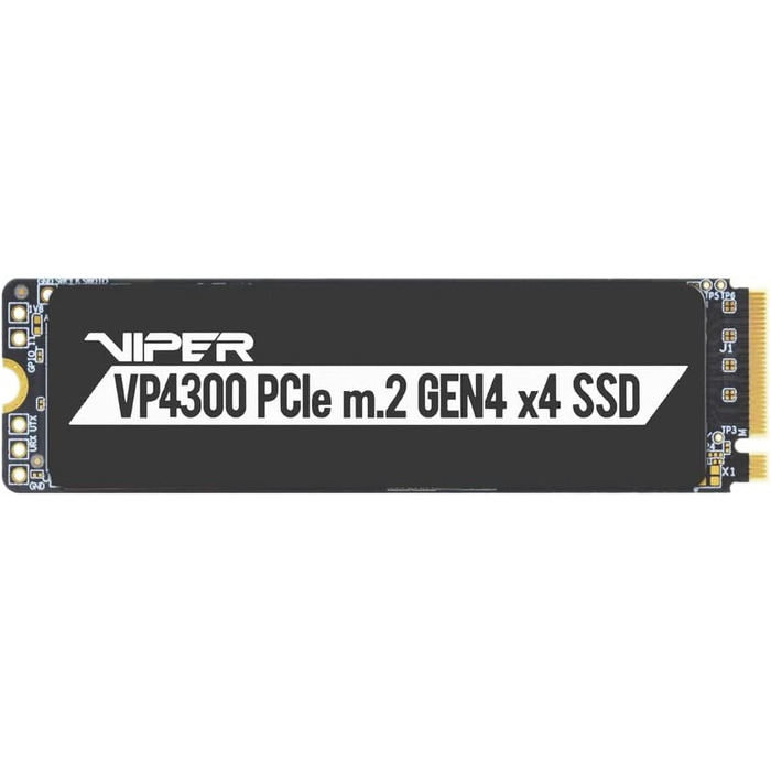 SSD Patriot Viper VP4300 2TB PCIe Gen4 x4 NVMe M.2 - до 7400 МБ/с читання, 6800 МБ/с запис