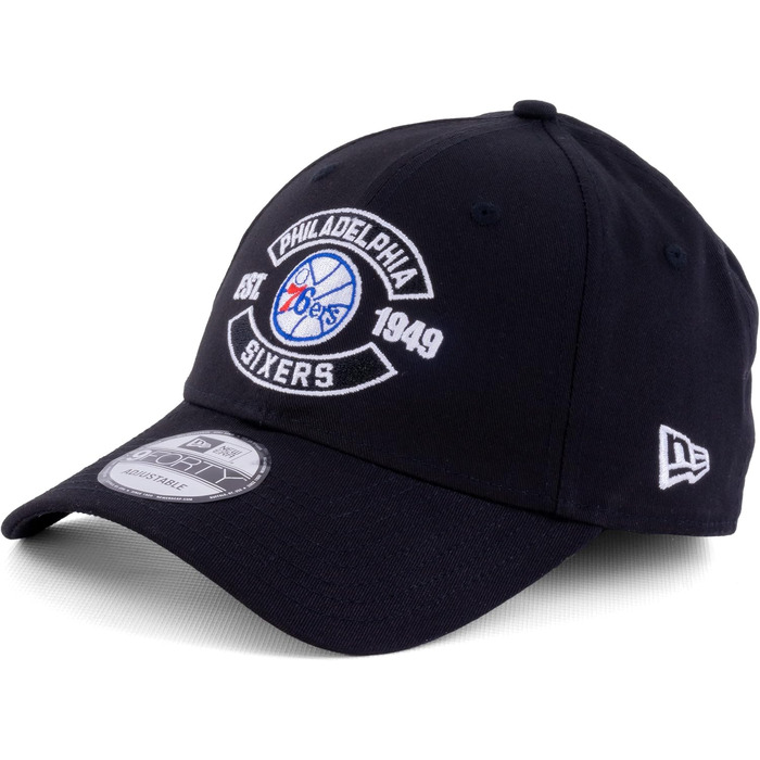 Кепка New Era 9FORTY MLB NBA NFL Limited Edition (Philadelphia 76ers, чорний)