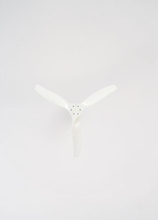 Стелянка-вентилятор Windcalm S з ABS корпусом, освітленням та пультом керування, 40W, тихий, Ø112cm, 6 швидкостей, 3 LED-температури, таймер, літньо-зимовий режим (білий, без освітлення + контролер)