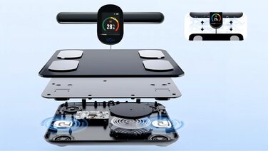 Розумні ваги для ванної кімнати EXTRALINK Smart Life K-205