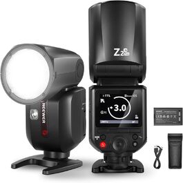 NEEWER Z2-N Flash - Світловий спалах Speedlite для Nikon, 76W, TTL/M, HSS 1/8000s, 2600mAh