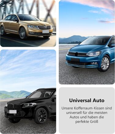 Захист для багажника автомобіля для собак, 200x110 см, універсальний, водовідштовхуючий, з захистом бампера та XXL сумкою на плече