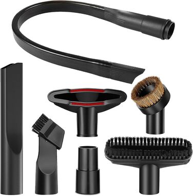 Насадки для пилососа PIWOSGOL7Stk - універсальний комплект для прибирання, 32/35 мм