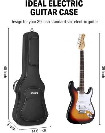 Гітарний кейс Donner 41 дюйм, 5 мм товщина