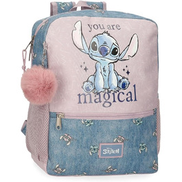 Дитячий рюкзак Joumma Disney Stitch з помпоном, декілька відділень