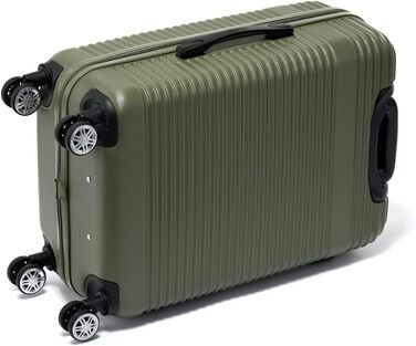 Чохол-валіза OCHNIK великий, ABS пластик, колір морський, 76x51x30 см, 97 літрів, 4 колеса, висока якість